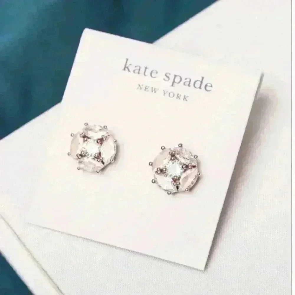 KATE SPADE Flying Colors Rose Gold Stud Earrings